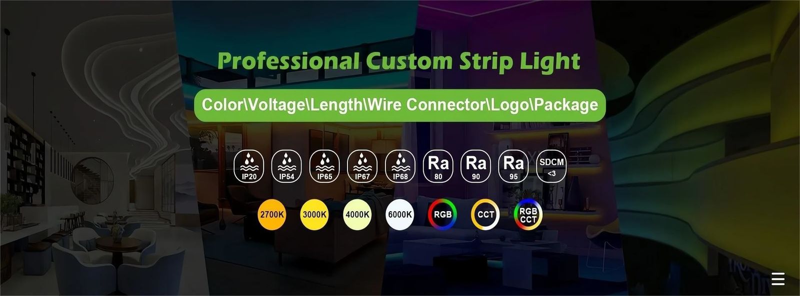 qualità Lampade a strisce a LED flessibili fabbrica