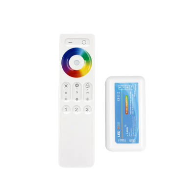 144W RGB WW CW Controller PWM Control Full Touch Rf 3 Channels 3 Zone Touch For Led Strip
