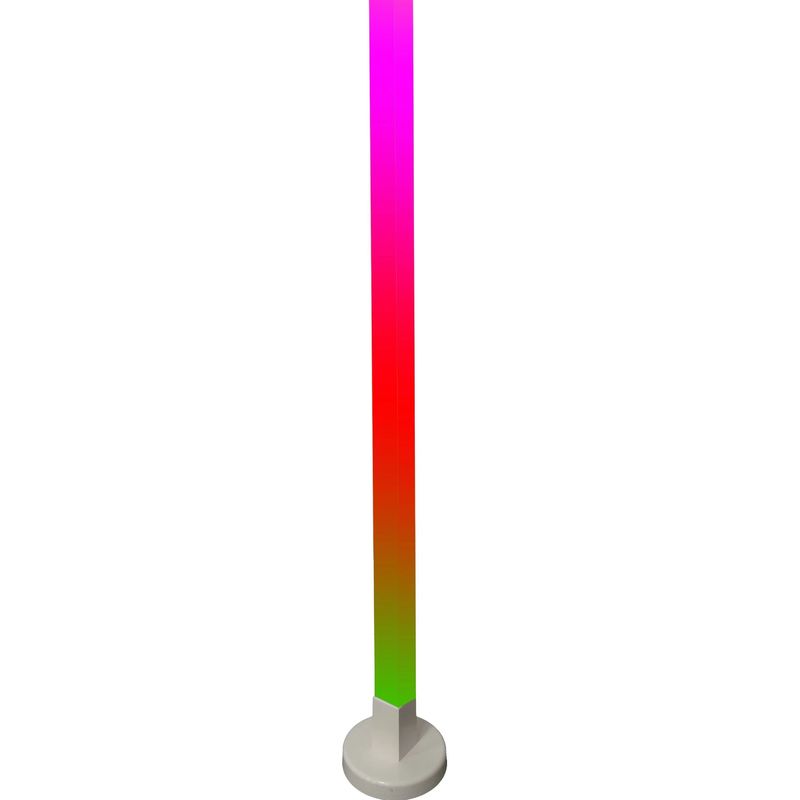 Nuovo disegno di luce di angolo a pavimento a LED Lampada ambientale cilindrica a risparmio energetico
