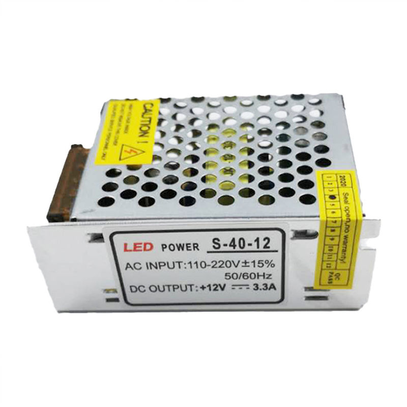 40W DC 12V 3.3A Switch Power Supply LED Light Power