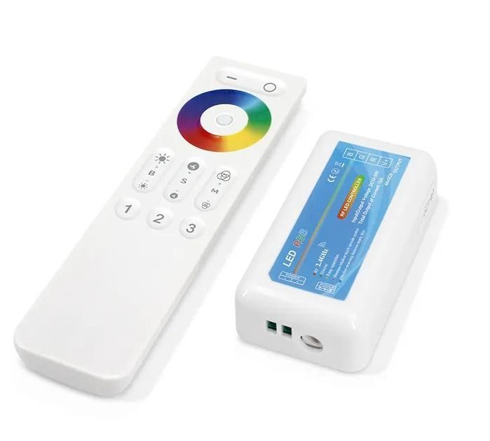 144W RGB WW CW Controller PWM Control Full Touch Rf 3 Channels 3 Zone Touch For Led Strip