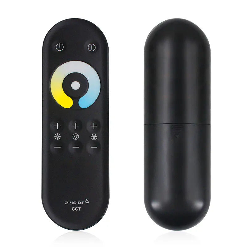 2.4G Full Touch LED CCT Controller RF Wireless Color Temperature With 30m Control Distance