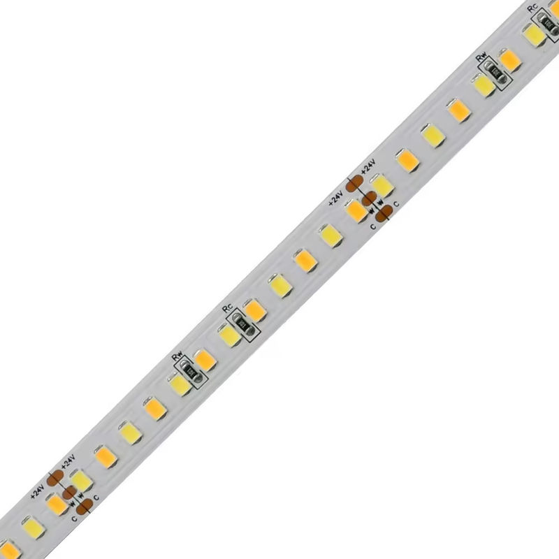 Flexible LED SMD 2835 LED Strip 120leds/M 10mm LED Strips CCT Adjustable 1800K-6500K Warm White Cool White Dual Colors