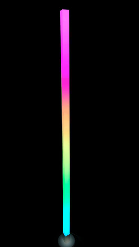 USB Sound Activated LED RGB Corner Floor Lamp Sala giochi Wifi / IR telecomando