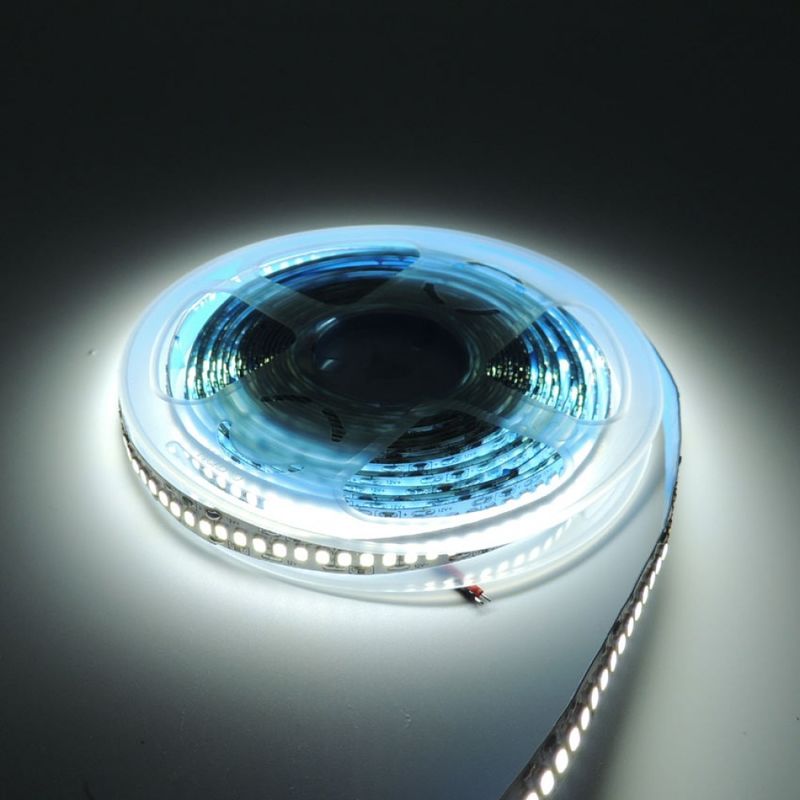 Non impermeabile PCB bianco 2835 LED Strip 120LED Emittente colore 3000K/4000K/6000K 5m/roll 120° angolo del fascio