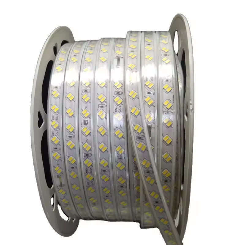 220V SMD5630 5730 120 LED Strip con lunghezza di vita Double Row Design Certificazioni CE / RoHS in Europa