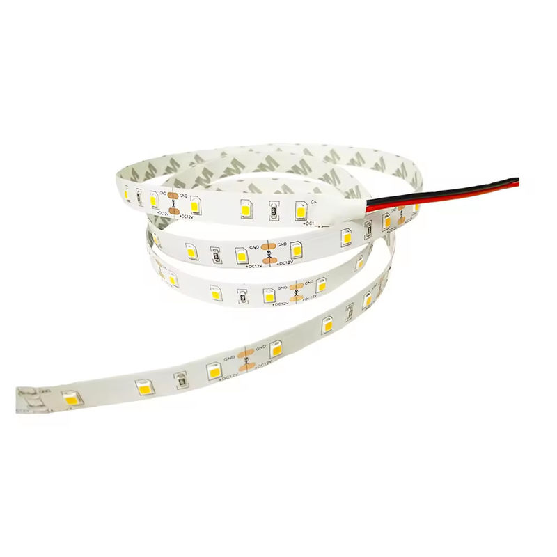 60 leds/m 2835 LED Strip Light 5m/Roll 20-22LM 120° Angolo del fascio 2700 4000k 6000K Soluzione di illuminazione interna per la casa
