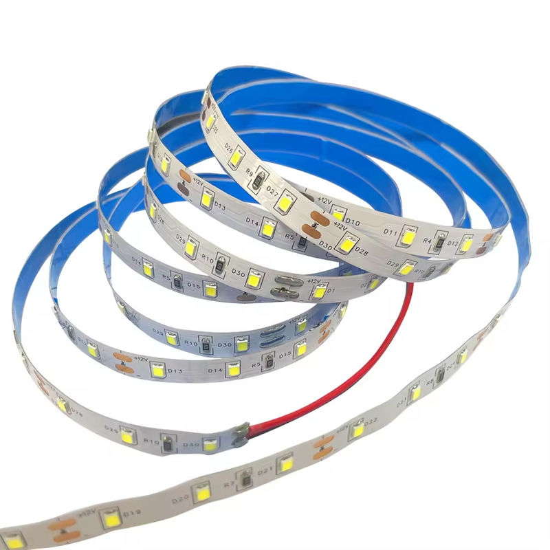 60 leds/m 2835 LED Strip Light 5m/Roll 20-22LM 120° Angolo del fascio 2700 4000k 6000K Soluzione di illuminazione interna per la casa