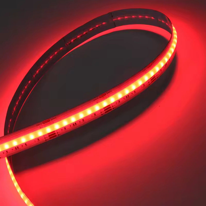 Super luminosità striscia LED COB RGB 12mm colori multipli 120 gradi super larghi 1080 LED/m COB striscia luce a colori