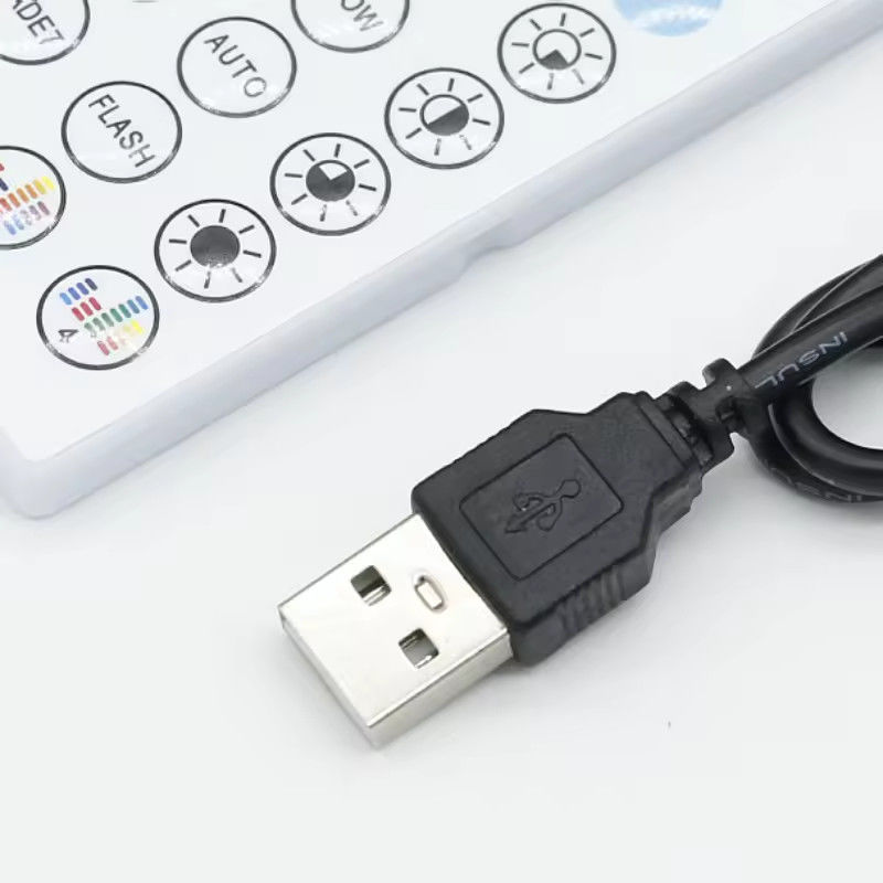 Smart LED 5V 44ekys RGB LED Strip controller wifi tuya APP USB Bluetooth dimmer luce striscia Controller per LED Strip