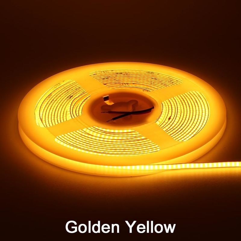 Certificato CE ROHS COB Strip Light Rosso Verde Blu Rosa Alta densità 480 Strip Light Flexible Board 24V 12V