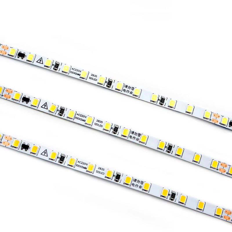 IP20 SMD2835 240LEDS 2 file 110V luci a striscia a LED dimmabili per la stanza in Sud America