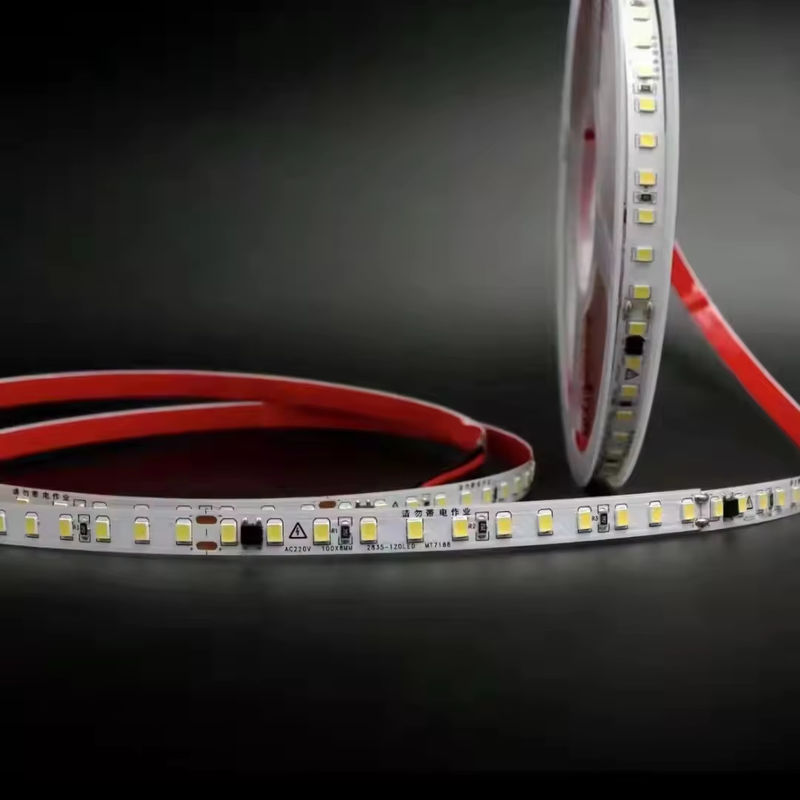 220v No driver 10cm Cuttable 2835 Led Strip IP65 120 Led Tape Light Non impermeabile IP20 Flessibile Led Strip