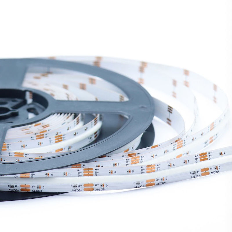 784 LED/m RGBW Chip COB LED Strip Dimmabile da -20°C a 60°C DC 24V Voltaggio di ingresso