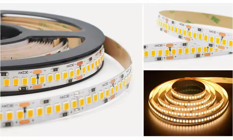 Spettro completo 2835 Flessibile LED Strip CRI>95 CRI>97 120leds/m SDCM<3 R1-R15 tutto è superiore a 90