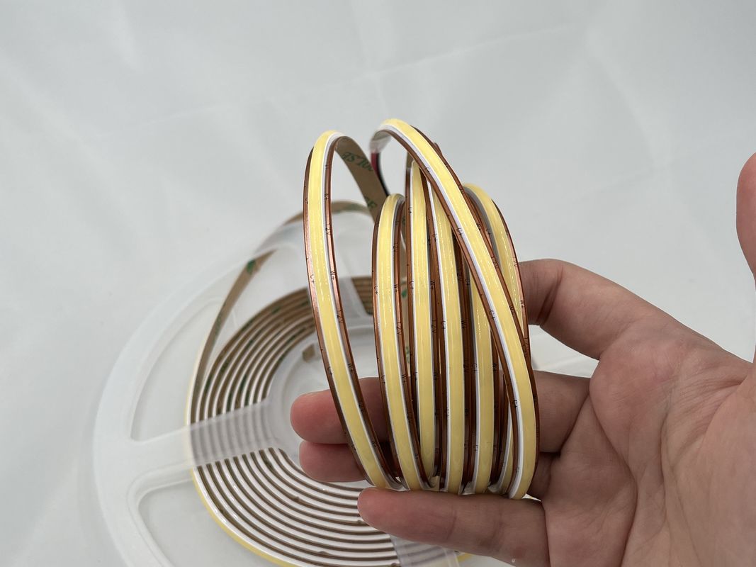12V COB576Led/M 6.6MM Larghezza Dimmabile 2700K A 6500K CCT COB LED Strip Flessibile Illuminazione CE Certificato