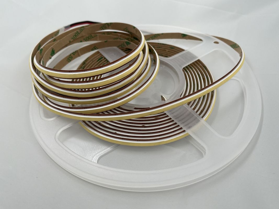12V COB576Led/M 6.6MM Larghezza Dimmabile 2700K A 6500K CCT COB LED Strip Flessibile Illuminazione CE Certificato