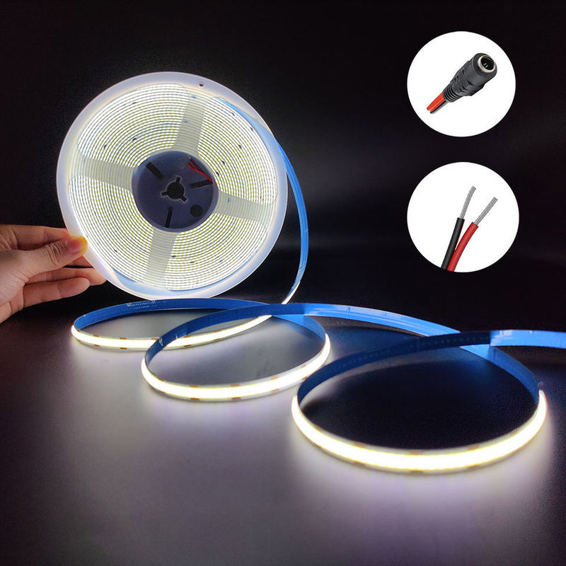 Real Double PCB Low Voltage COB LED Strip per la decorazione interna e 0.2kg di peso del prodotto