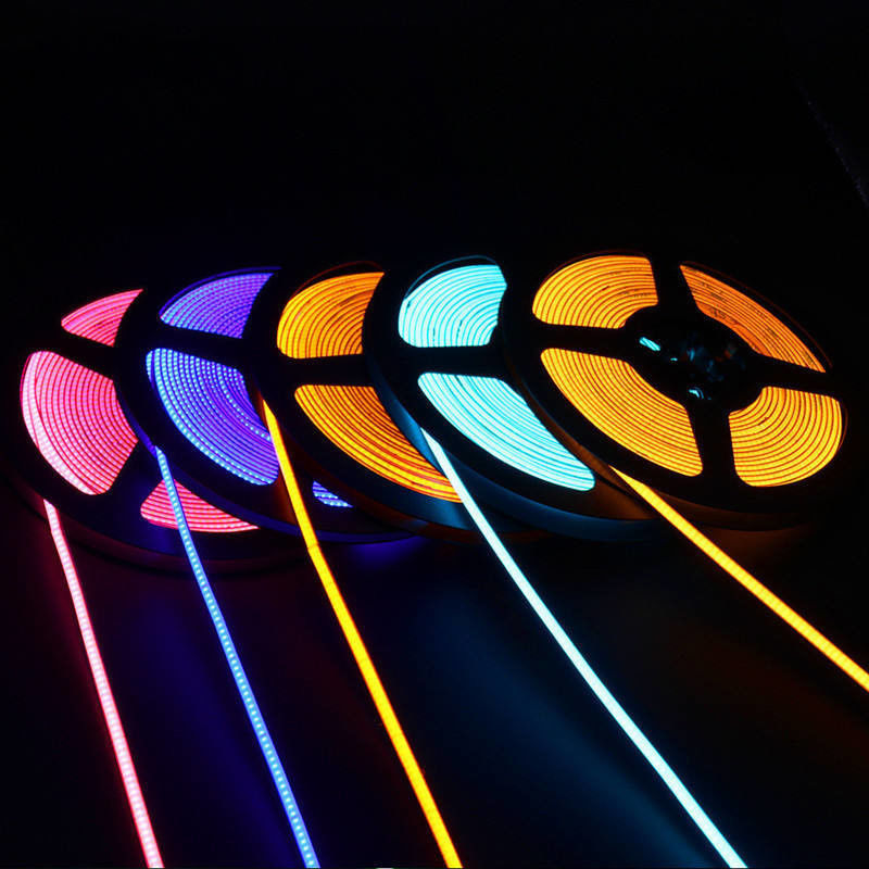 Real Double PCB Low Voltage COB LED Strip per la decorazione interna e 0.2kg di peso del prodotto