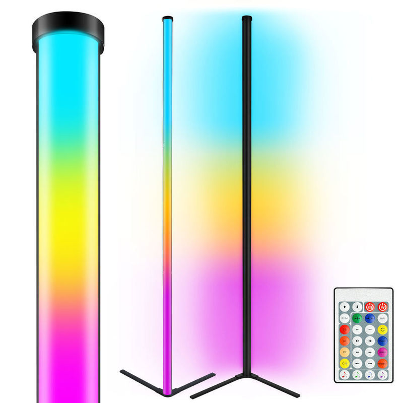 2 Ambient Floor Light con DC5V 68PCS Chip Digital IP20 Lunghezza 1,5m Controller IR PP Covering