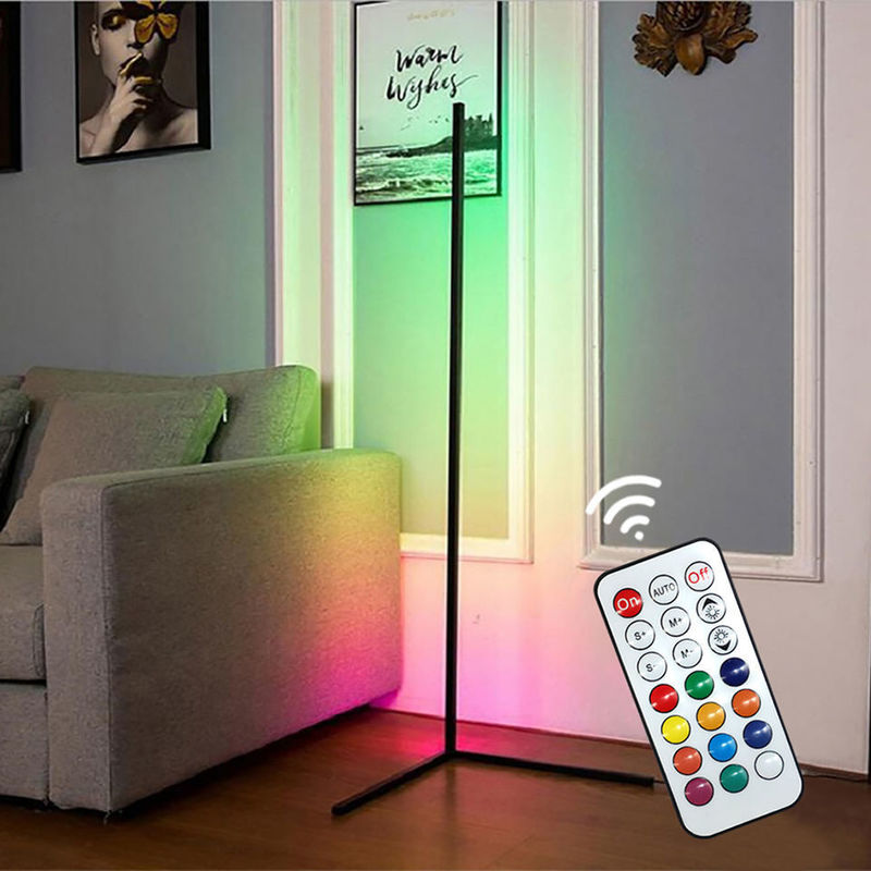 2 Ambient Floor Light con DC5V 68PCS Chip Digital IP20 Lunghezza 1,5m Controller IR PP Covering