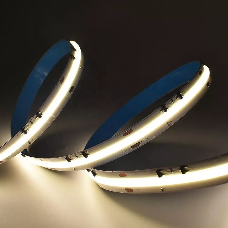 Striscia LED Cob da 8 mm Striscia luminosa 24 V USB Tv Retroilluminazione Flex 12 V Striscia LED ultra sottile Cob piccola