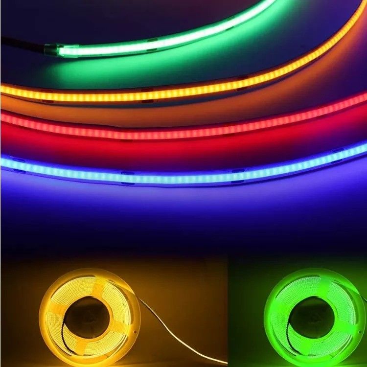 Striscia LED Cob da 8 mm Striscia luminosa 24 V USB Tv Retroilluminazione Flex 12 V Striscia LED ultra sottile Cob piccola