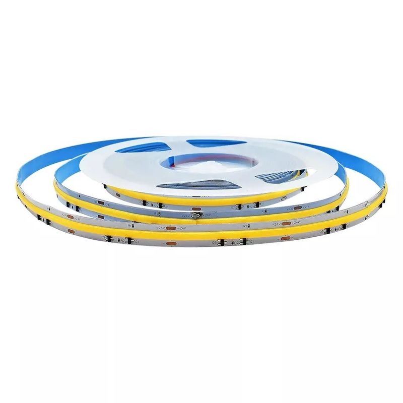 12W resistente all'acqua IP20 COB 480 LED 12V 8mm 10mm LED Strip Light per la decorazione del giardino