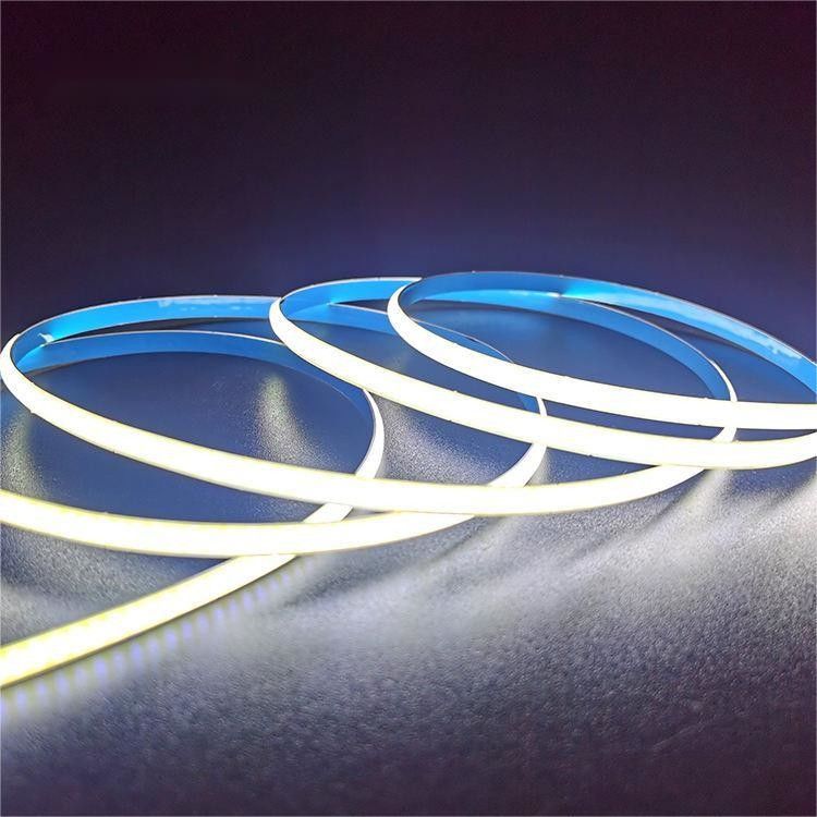 CE ROHS approvato a prova d'acqua luce a striscia COB con controllo dell'interruttore e 320 led ad alta densità