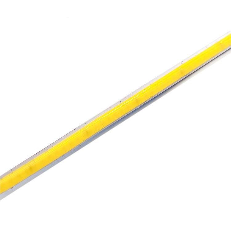 CE ROHS approvato a prova d'acqua luce a striscia COB con controllo dell'interruttore e 320 led ad alta densità