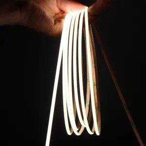 Flessibile su misura 320 480 LED Dc 5v 10000 lumens Caldo Bianco Rgb Fcob Cct Cob Led Strip Light Warehouse