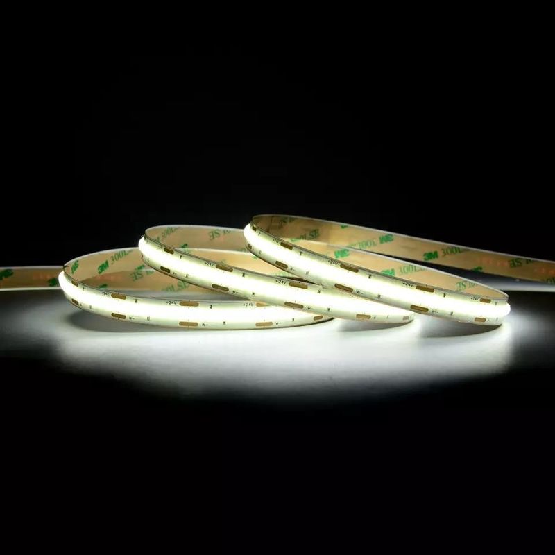 Flessibile su misura 320 480 LED Dc 5v 10000 lumens Caldo Bianco Rgb Fcob Cct Cob Led Strip Light Warehouse