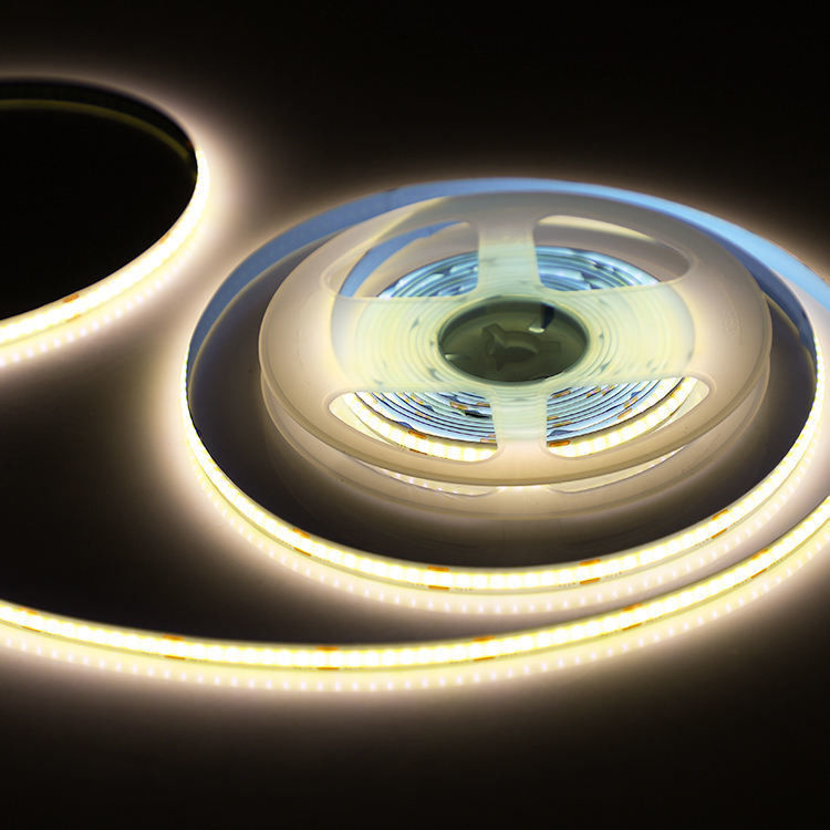 Acque resistenti COB 252leds CRI90 12V 24V Dimmabile Decorazione interna esterna 5M Flessibile LED Strip