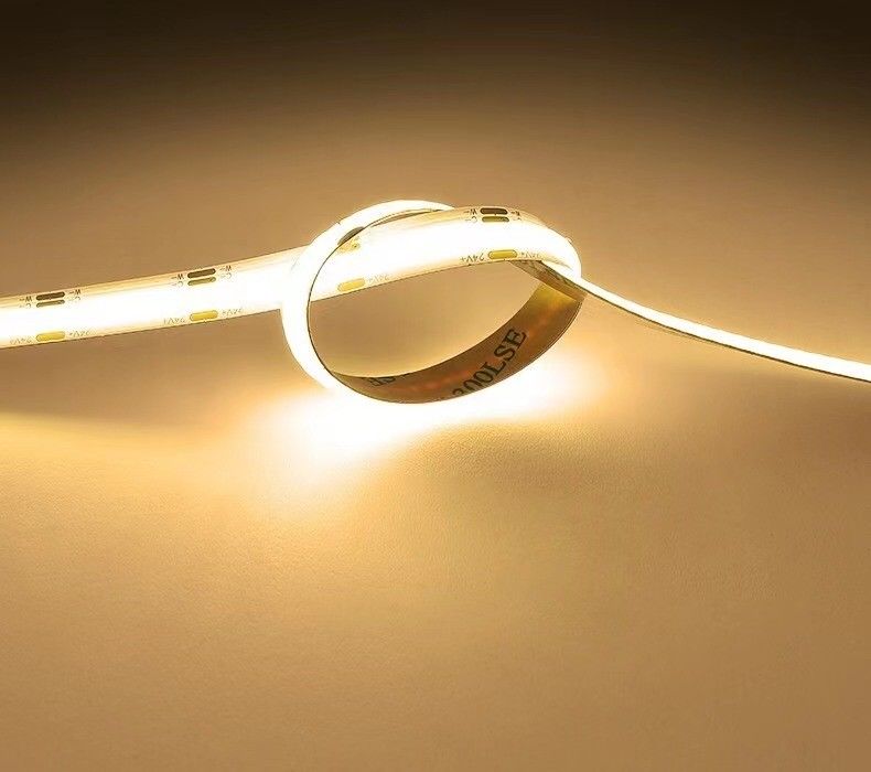 12v 24v 480 led Ce Rohs 3 Flessibile Light Cob Led Strip con Dimmer e Supporto Dimming