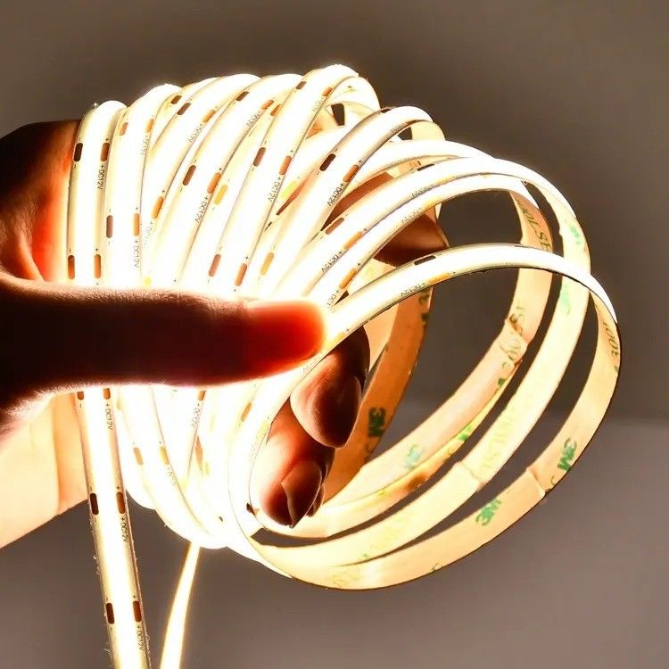 Striscia LED Cob 2700K 110lm 2023 HT 5m 10m 12v 24v 220v Rgbw Cob Light Strip