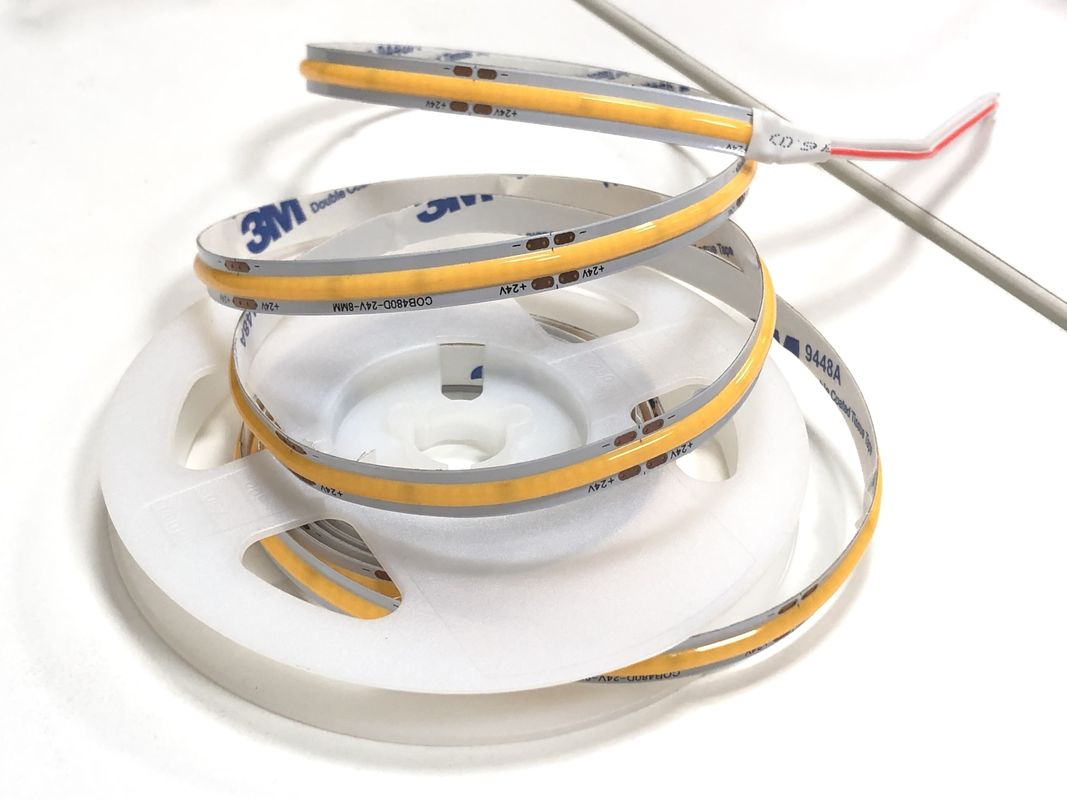 Striscia LED Cob 2700K 110lm 2023 HT 5m 10m 12v 24v 220v Rgbw Cob Light Strip