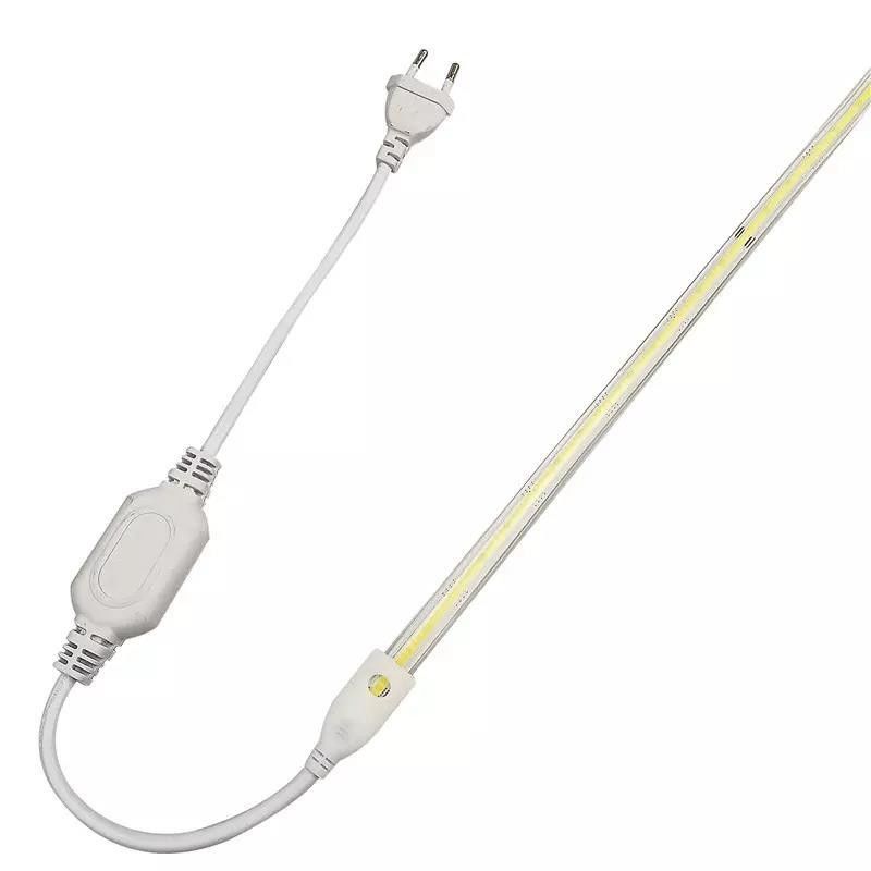 220v 280LED/m Bianco/Bianco Caldo/Bianco Neutro COB LED Strip CE RoHS 100m 50m Alta tensione