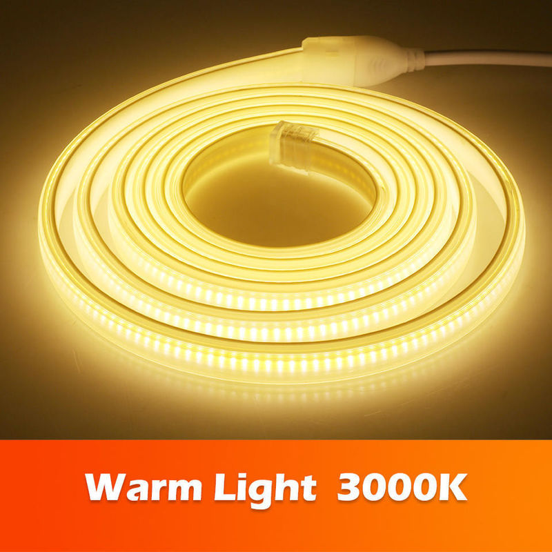 220v 280LED/m Bianco/Bianco Caldo/Bianco Neutro COB LED Strip CE RoHS 100m 50m Alta tensione