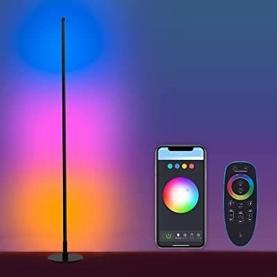 Luce per giochi Camera da soggiorno Ambient Mood Light Rgb Decor Luce notturna Standing Led Corner Floor Lamp