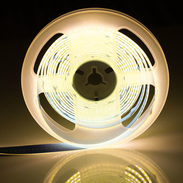 Striscia LED COB con 60000 ore di vita utile DC12V/24V CRI90 320LED/m 110lm/W