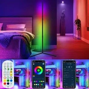 Luce per giochi Camera da soggiorno Ambient Mood Light Rgb Decor Home.hotel.illuminazione Lampada a LED a piedi