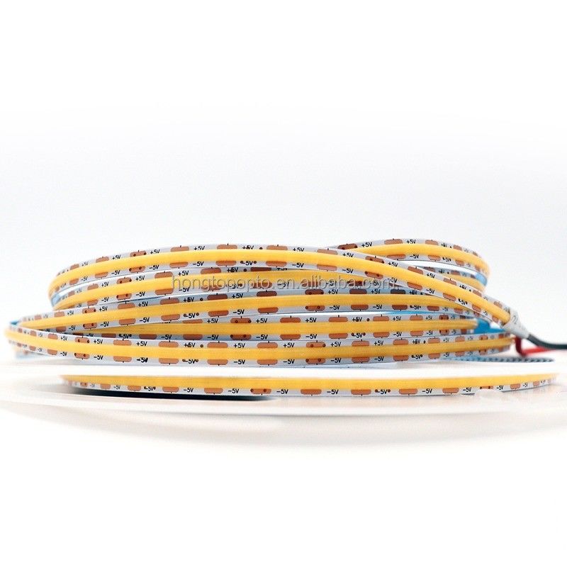 880lm Ra90 Flessibile COB LED Strip Light per alta densità 5V 300 LED/m Backlight cucina