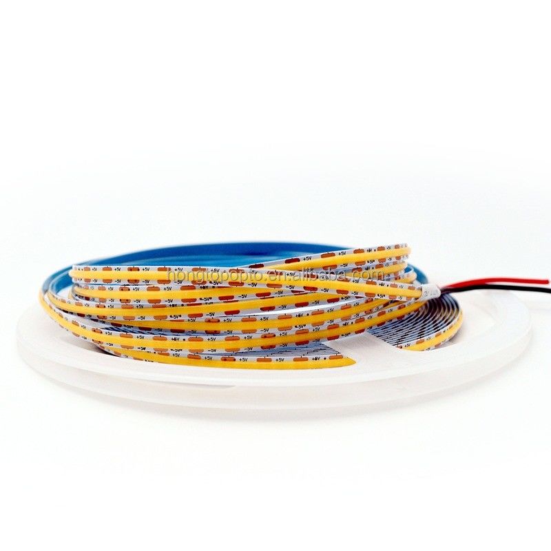 880lm Ra90 Flessibile COB LED Strip Light per alta densità 5V 300 LED/m Backlight cucina