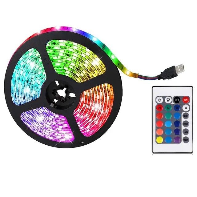 Luce a strisce led 5050 Smd Rgb impermeabile 5m 10m 15m 60d/m magazzino flessibile all'aperto