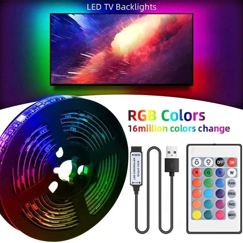 Luce a strisce led 5050 Smd Rgb impermeabile 5m 10m 15m 60d/m magazzino flessibile all'aperto