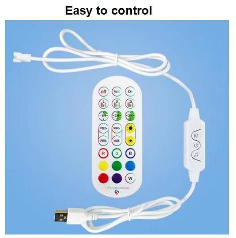 Google Alexa Compatibile Corner Light Modern Decoration Controllo remoto Tuya Supporto