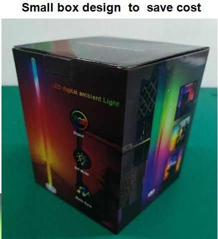 Google Alexa Compatibile Corner Light Modern Decoration Controllo remoto Tuya Supporto