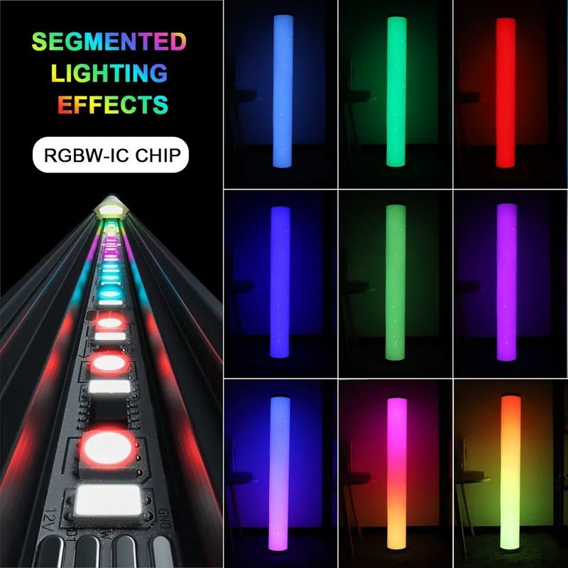 Illuminazione moderna camera da letto App Wifi e controllo remoto angolo luce del pavimento in piedi