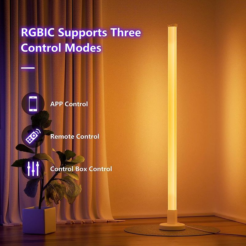 1.5m Gaming Lampade Soggiorno Ambient Mood Light con lampada a LED a piano in angolo