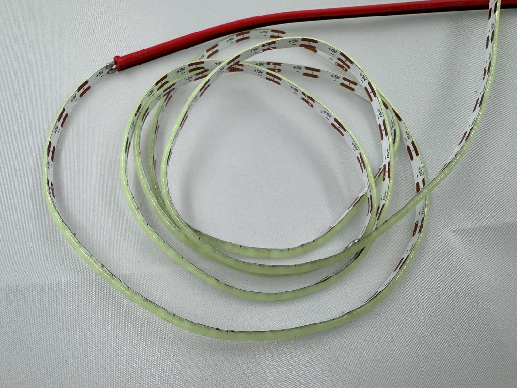 Alta luminosità 12V 5V COB LED Strip con alta CRI e 2700k-6500k Temperatura del colore